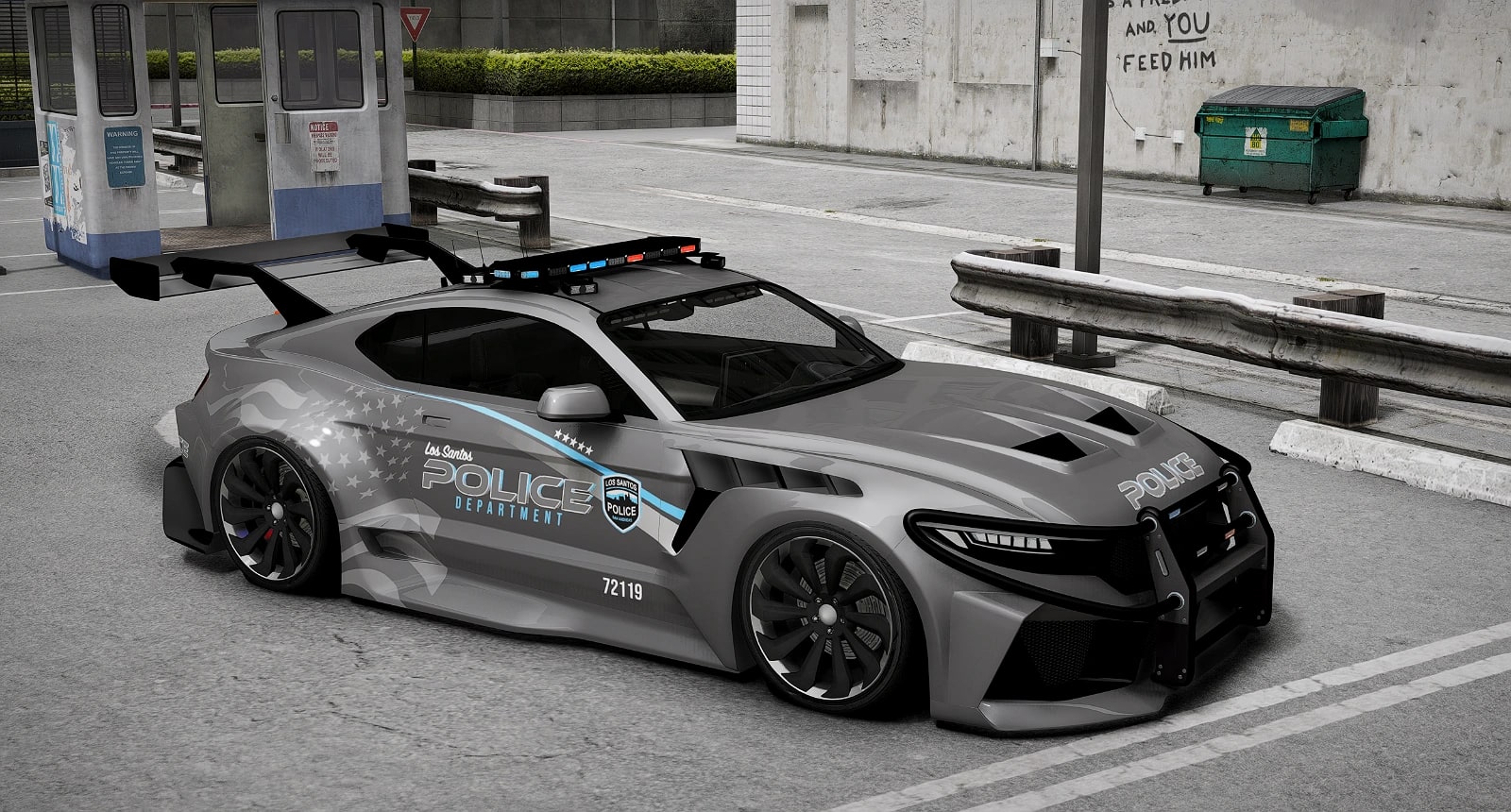 Dominator Hunter US Police - Marked / Unmarked - 4 Department Liveries