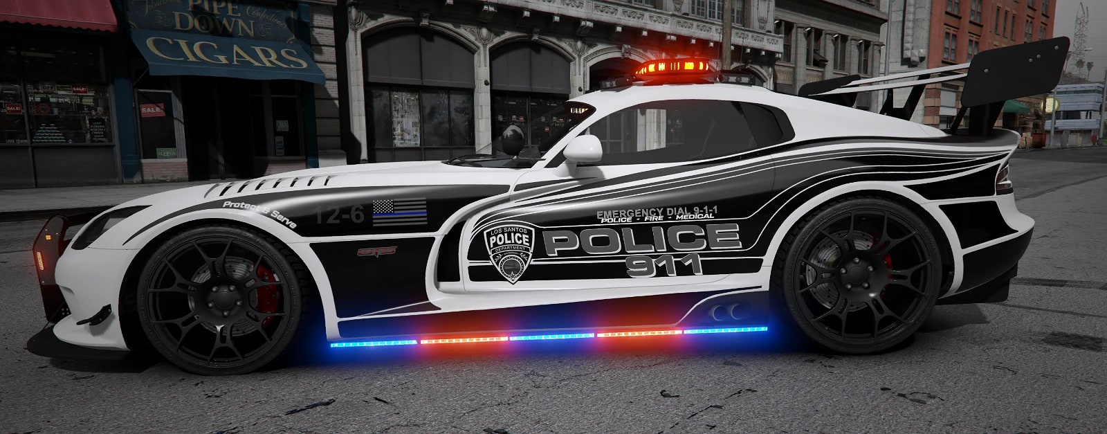 Banshee Los Santos Police - Multi Livery - NON ELS