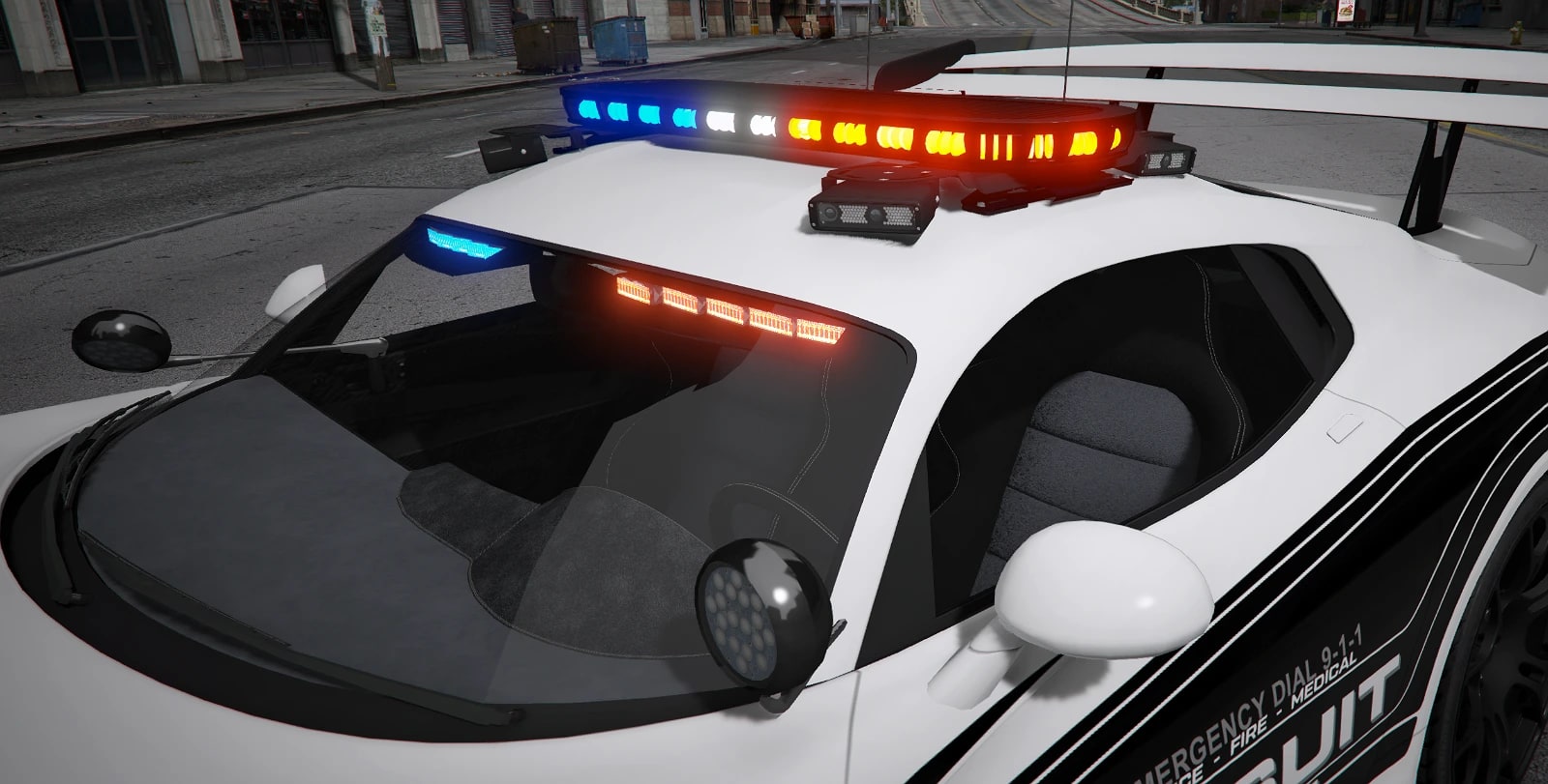 Banshee Los Santos Police - Multi Livery - NON ELS