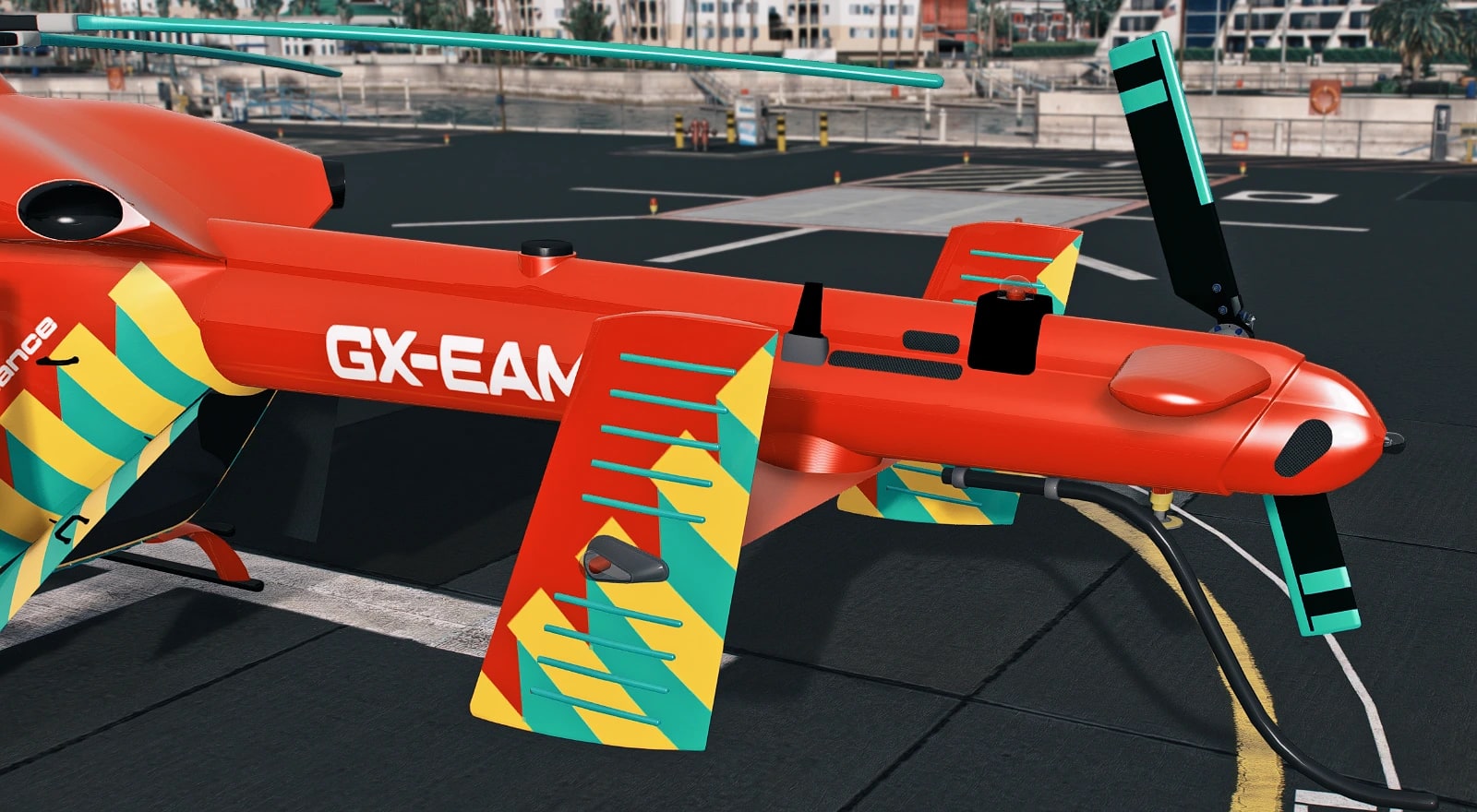 GX All in one Helicopter ( Civ / Fire Service / Ambulance / PD / Prison Service )