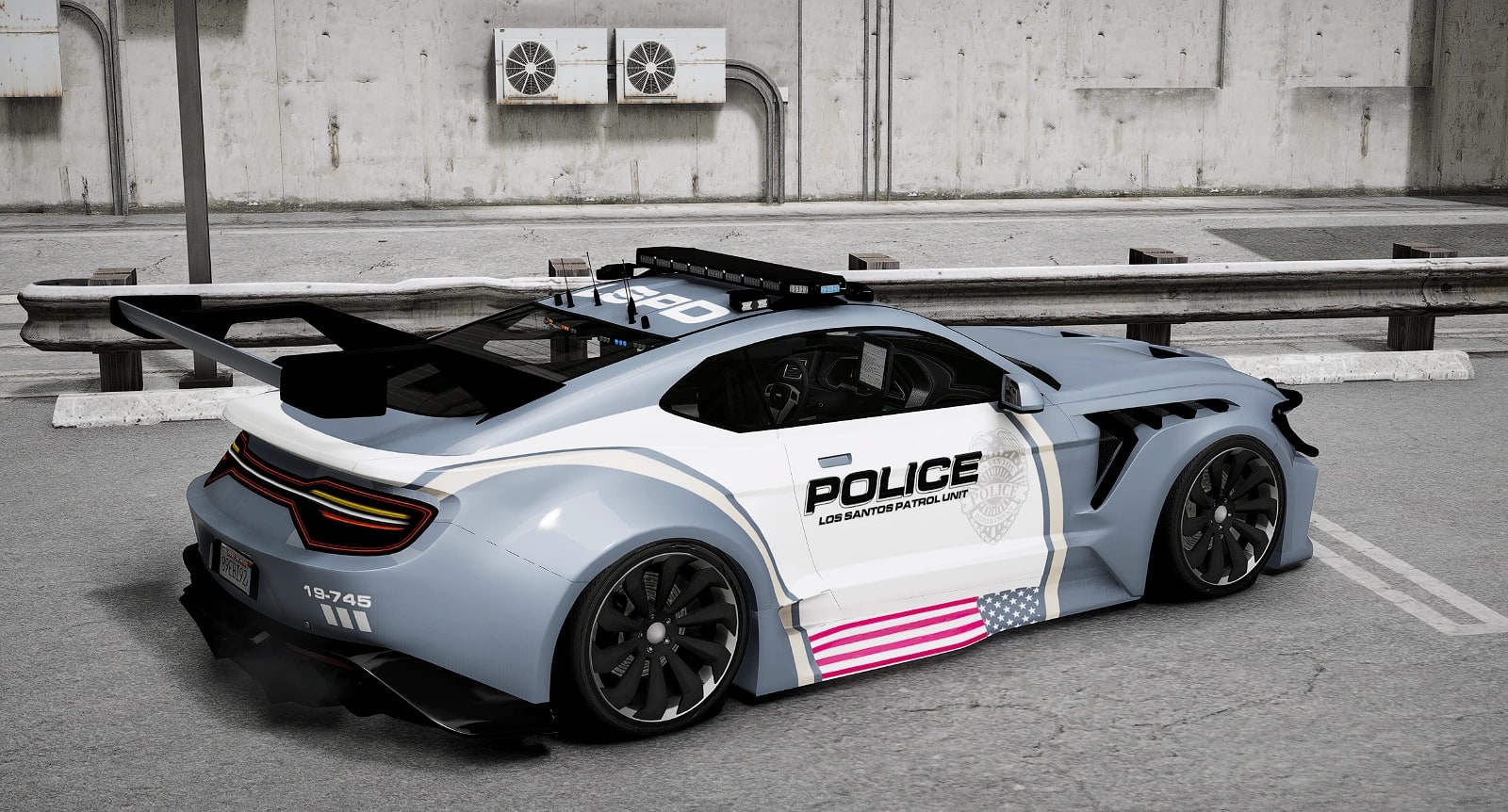 Dominator Hunter US Police - Marked / Unmarked - 4 Department Liveries