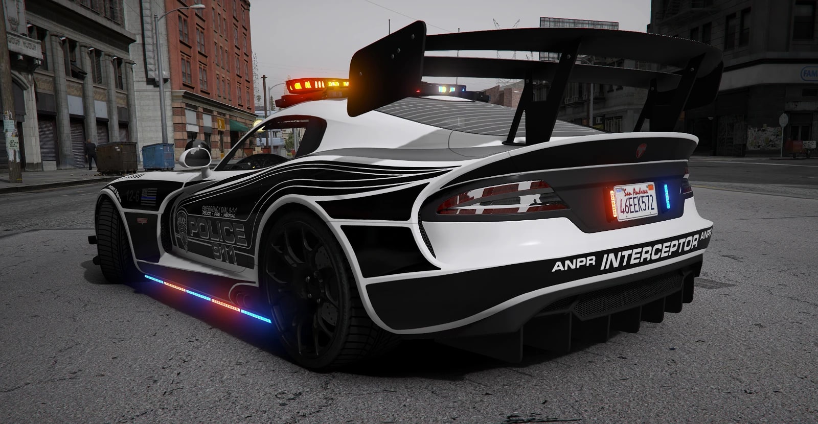 Banshee Los Santos Police - Multi Livery - NON ELS