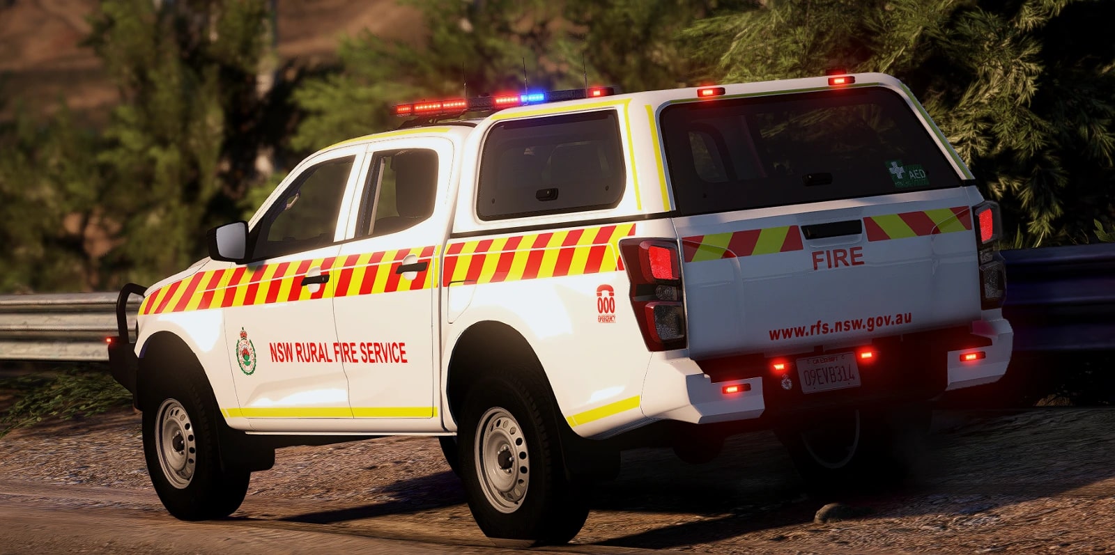 NSW RFS 2023 Isuzu DMAX