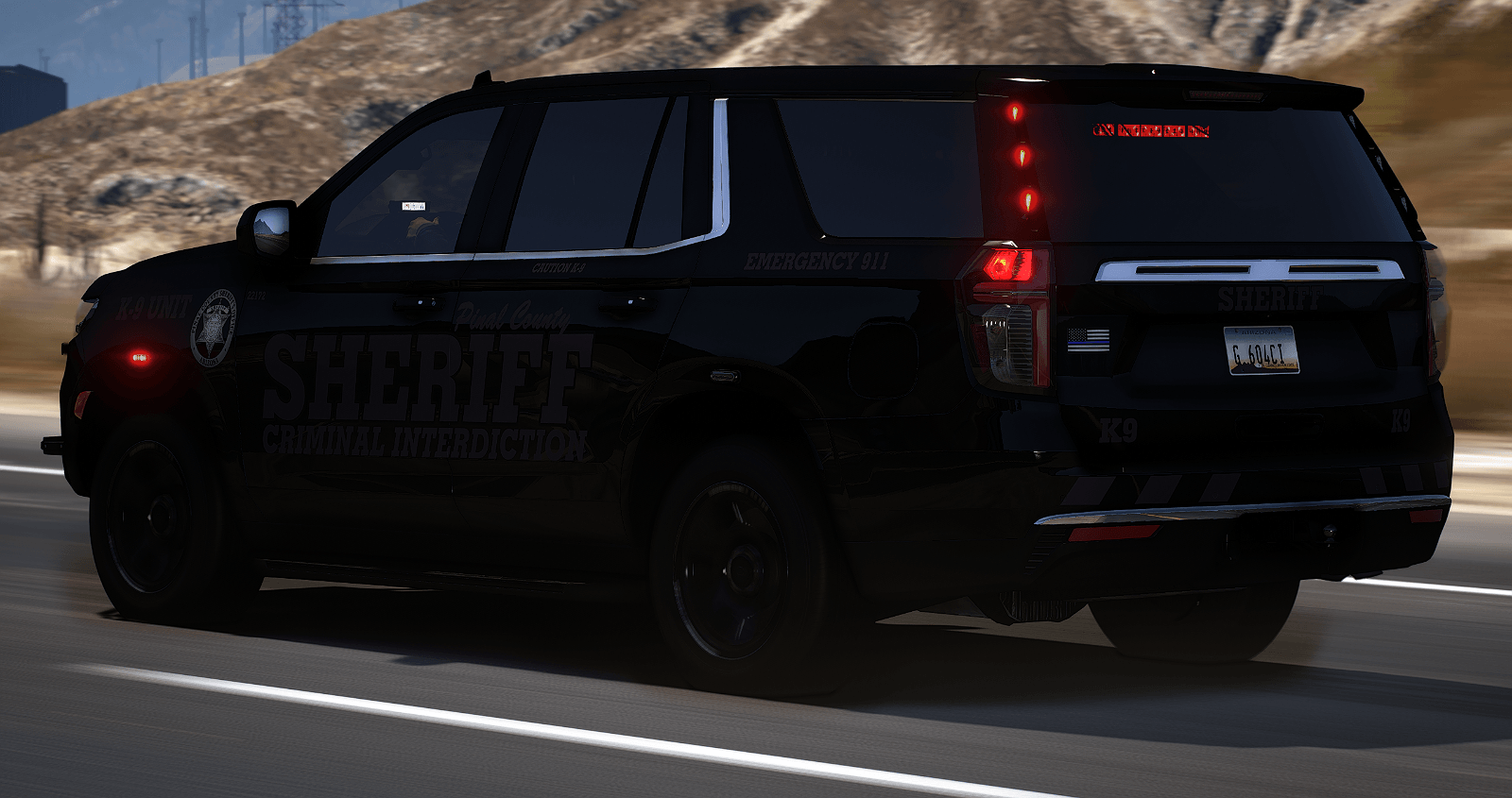 2023 Tahoe - PCSO Criminal Interdiction K9