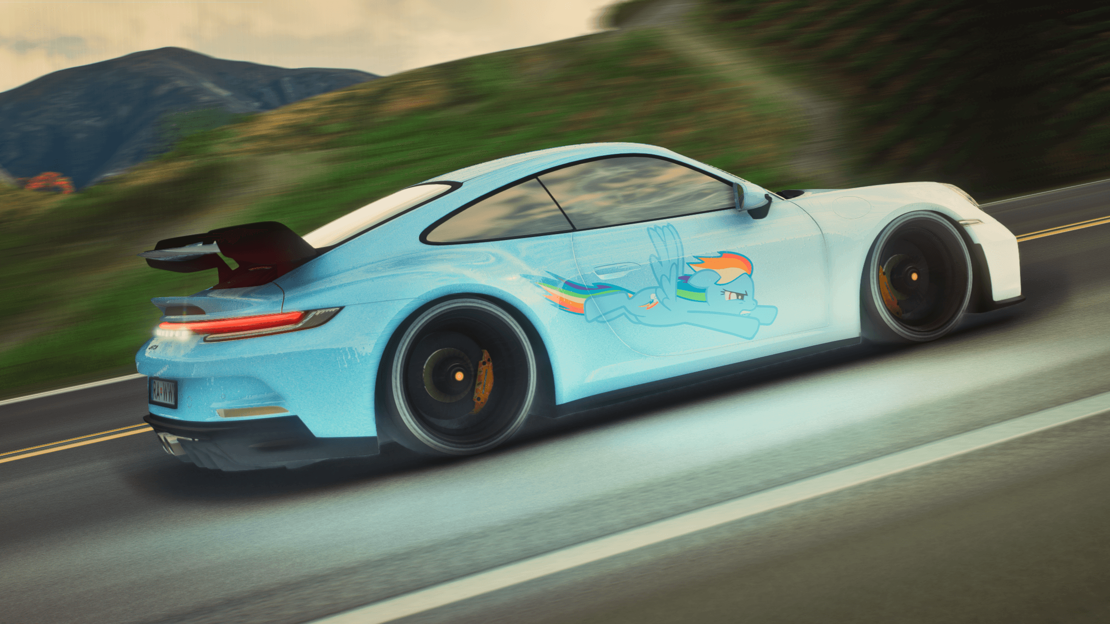 PORSCHE 911 GT3 RS | MY LITTLE PONY [5 SEATER] image 3