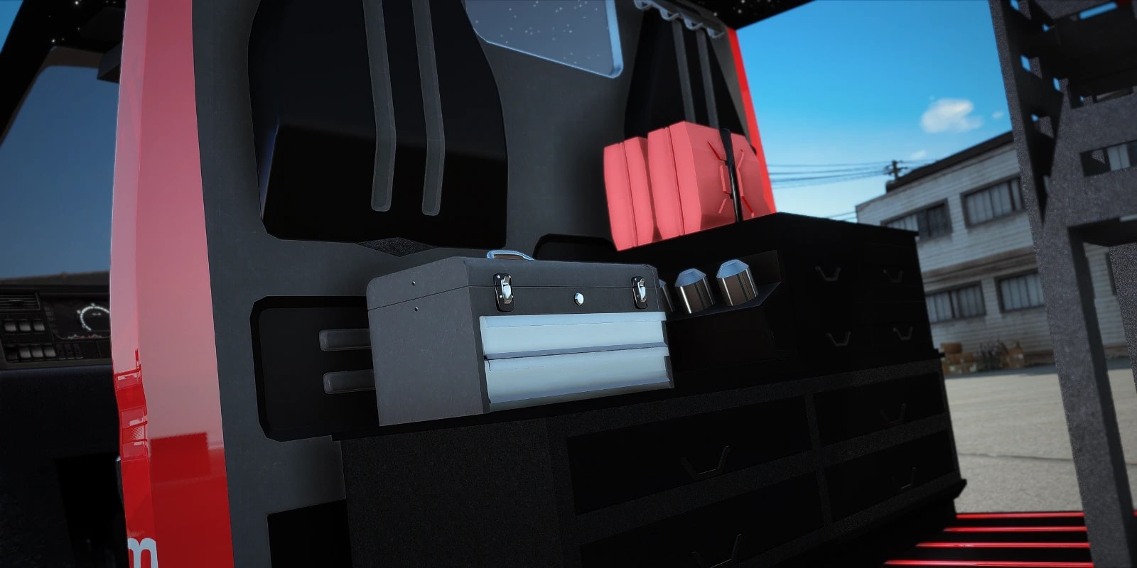 Bravado Blackline Mechanic Van - Non Els