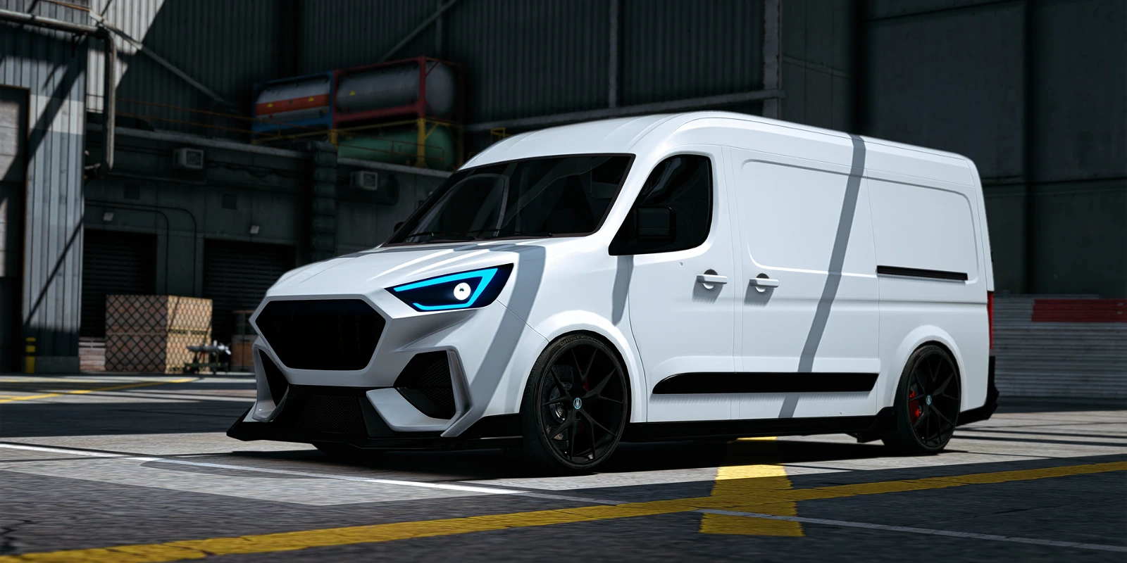 Bravado Blackline Custom Van image 1