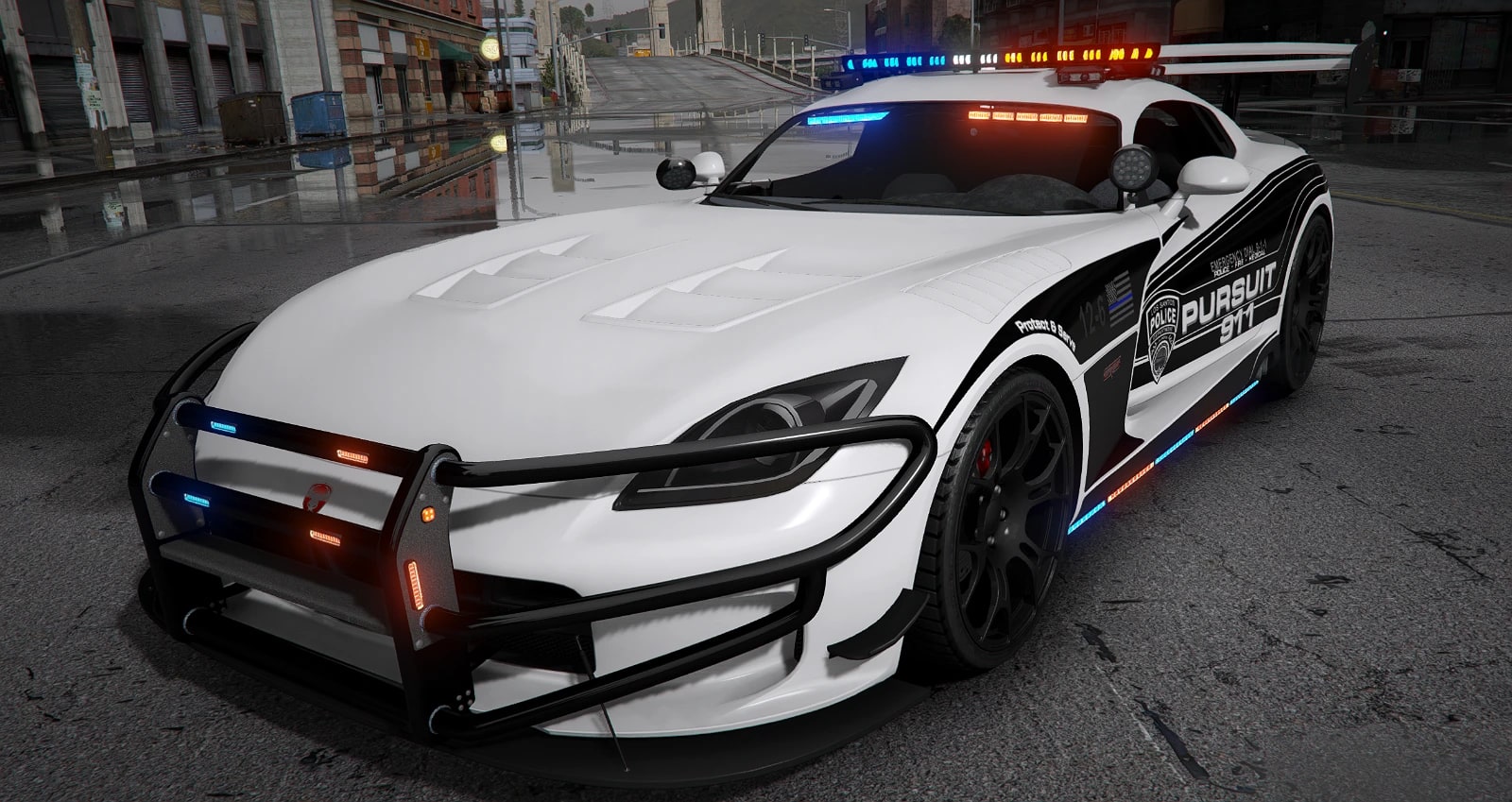 Banshee Los Santos Police - Multi Livery - NON ELS