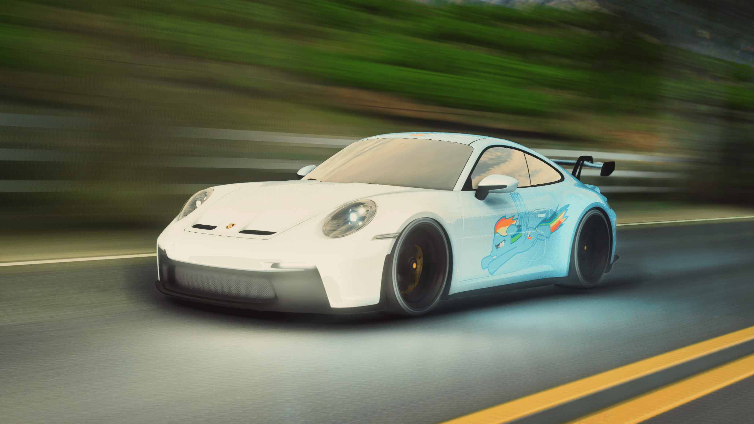 PORSCHE 911 GT3 RS | MY LITTLE PONY [5 SEATER] image 1