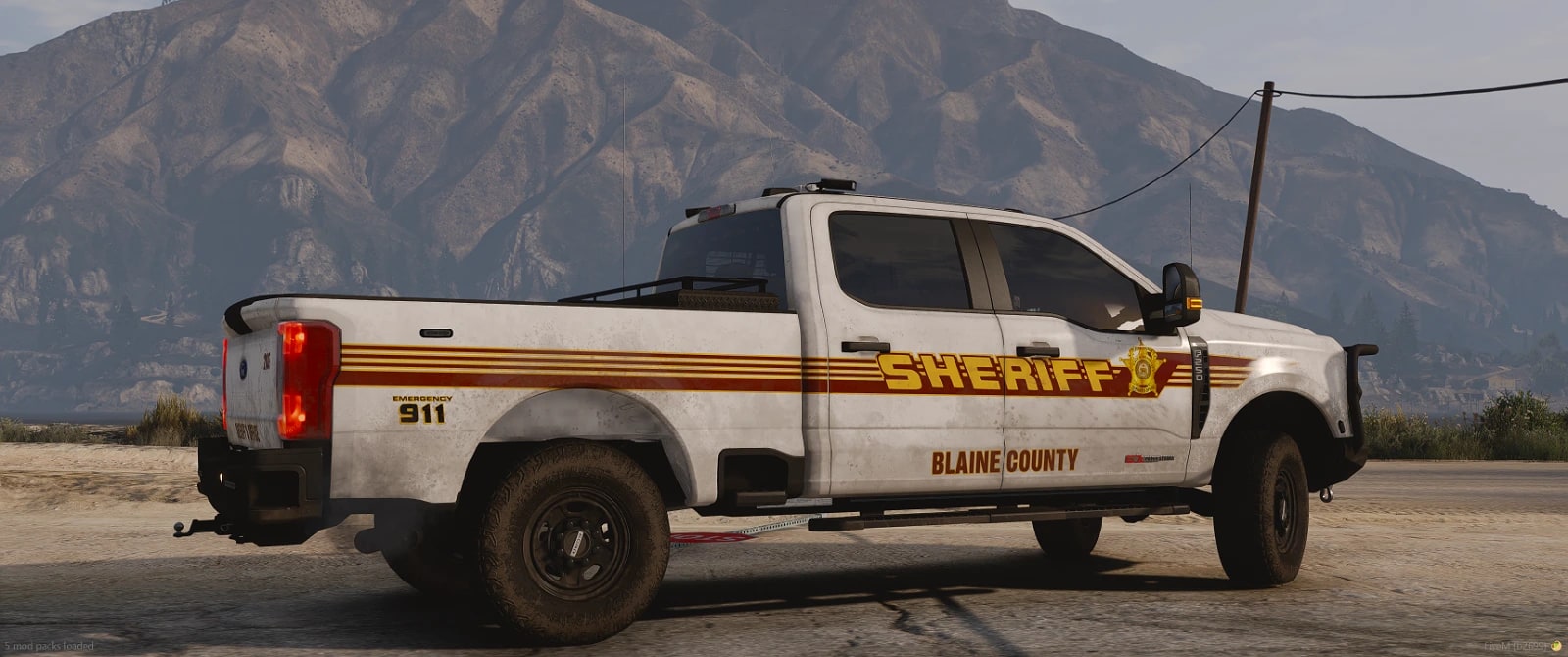 2025 250 Lifted Patrol truck