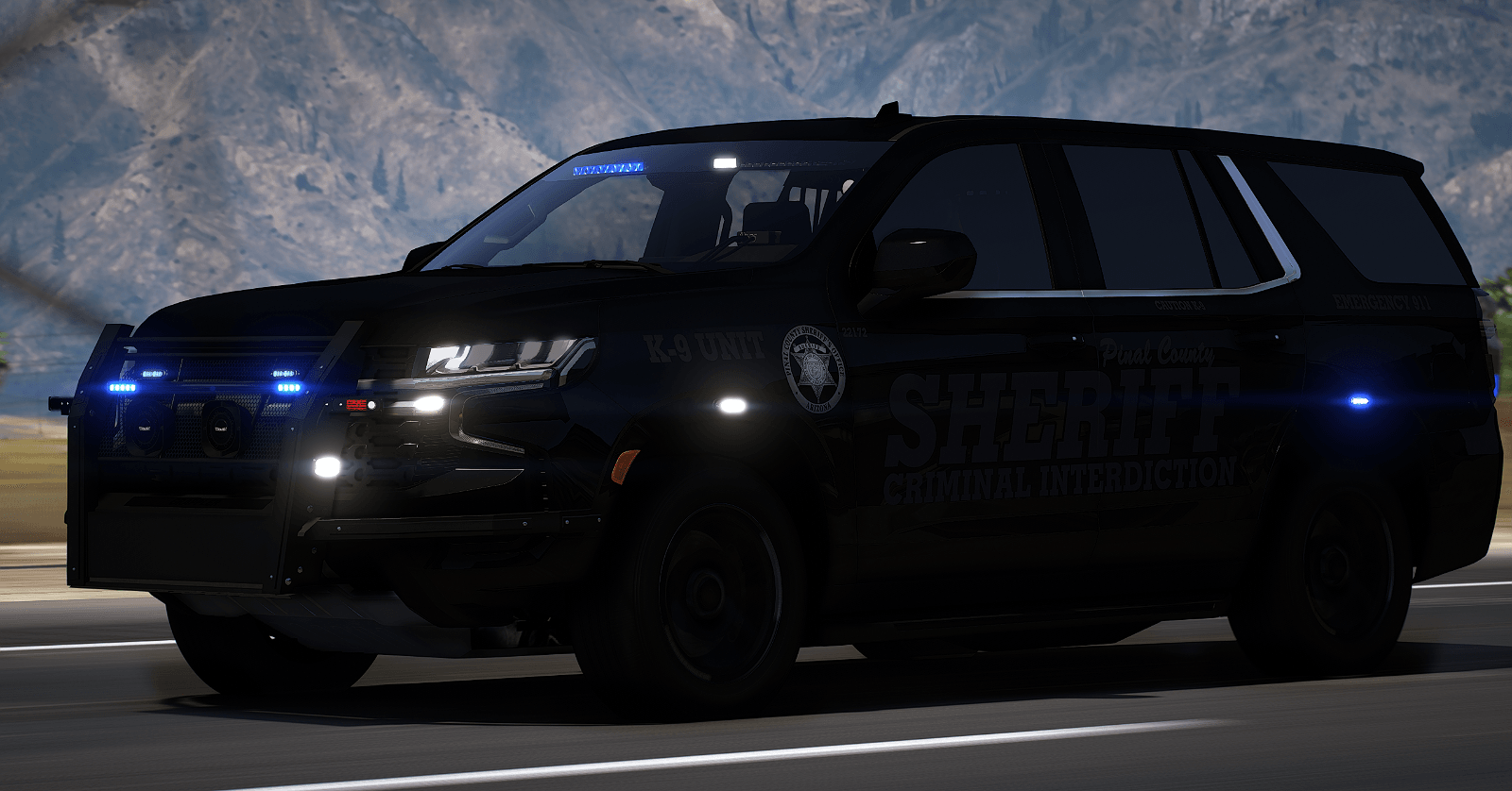 2023 Tahoe - PCSO Criminal Interdiction K9