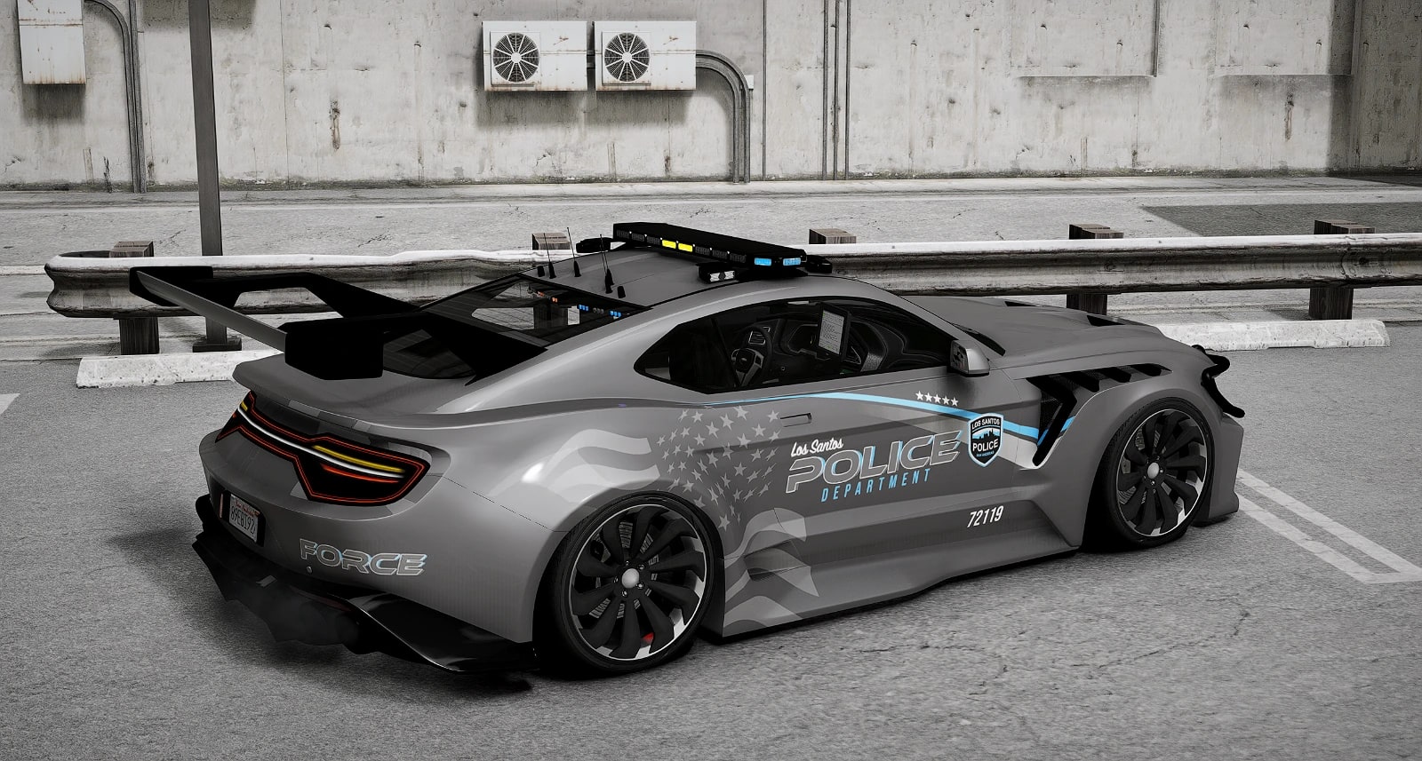 Dominator Hunter US Police - Marked / Unmarked - 4 Department Liveries