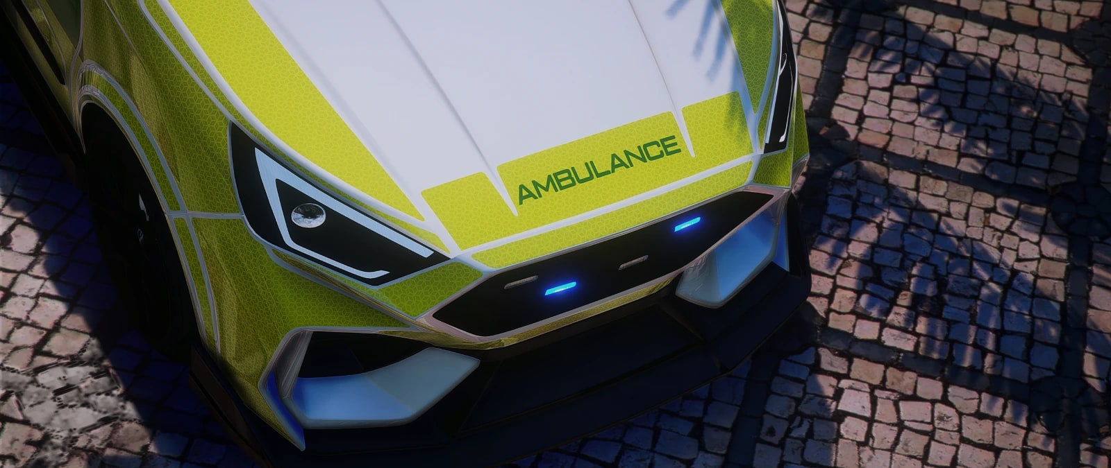Bravado Blackline Ambulance - Non Els
