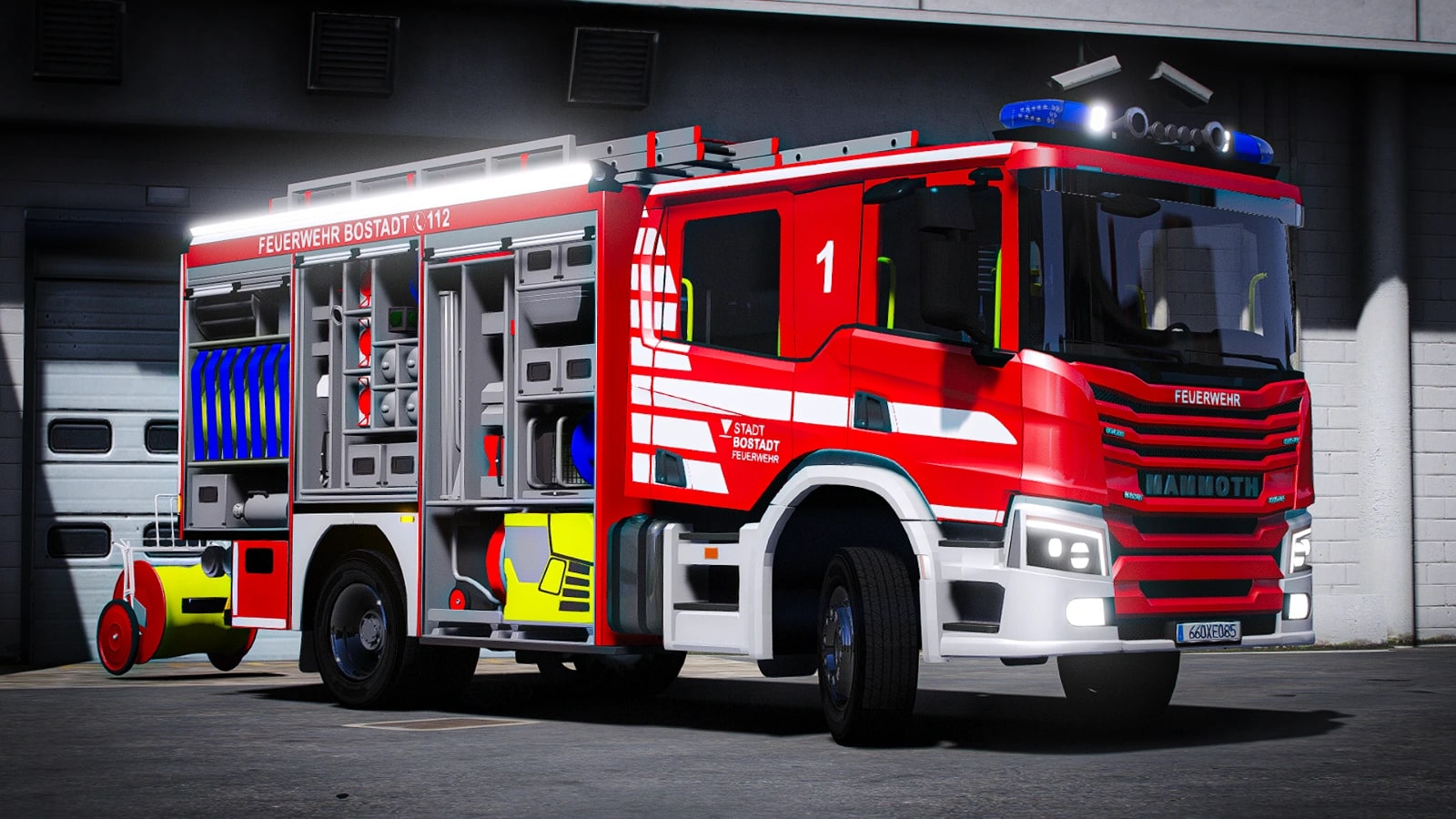 MAMMOTH FIRE TRUCK BOSTADT