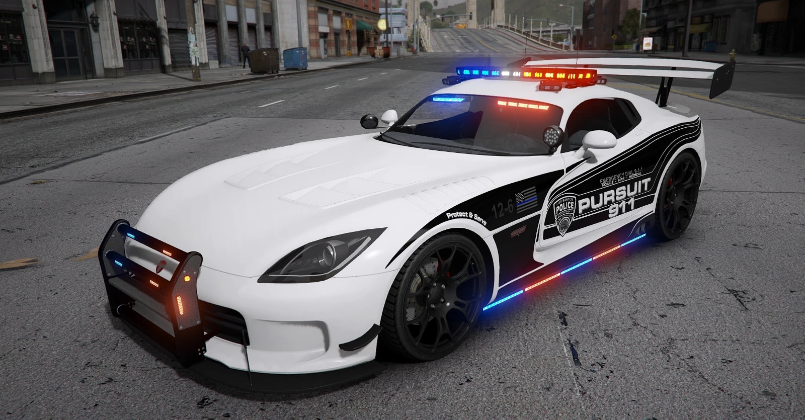 Banshee Los Santos Police - Multi Livery - NON ELS
