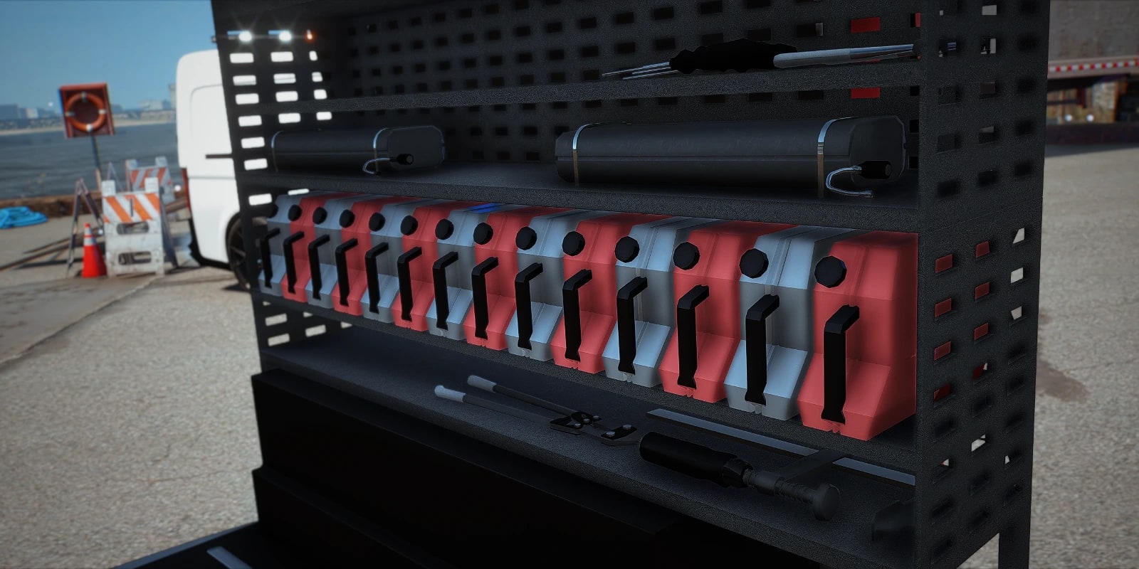 Bravado Blackline Mechanic Van - Non Els