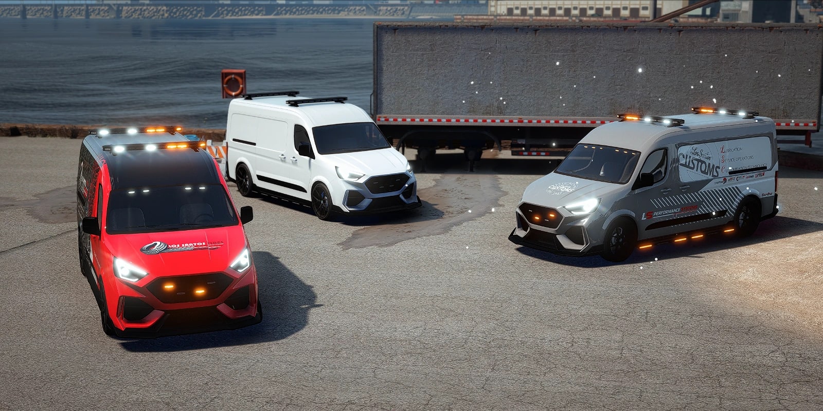 Bravado Blackline Mechanic Van - Non Els