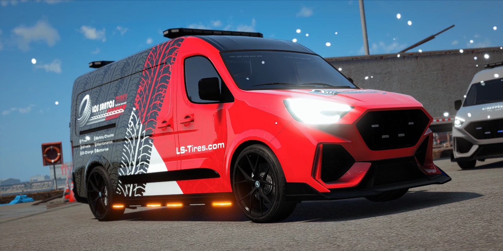 Bravado Blackline Mechanic Van - Non Els