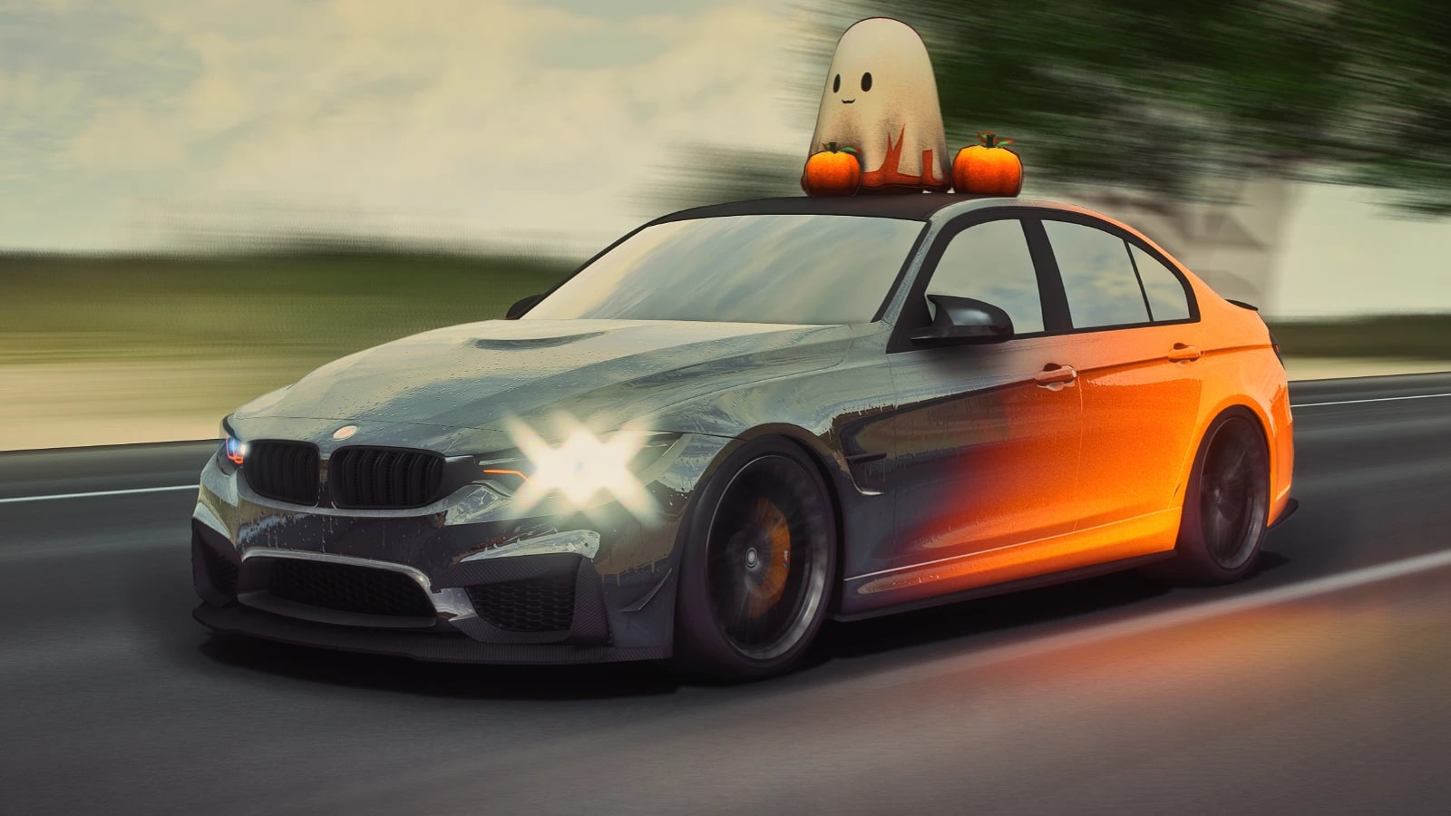 BMW M3 F80 CS | HALLOWEEN EDITION [5 SEATER]