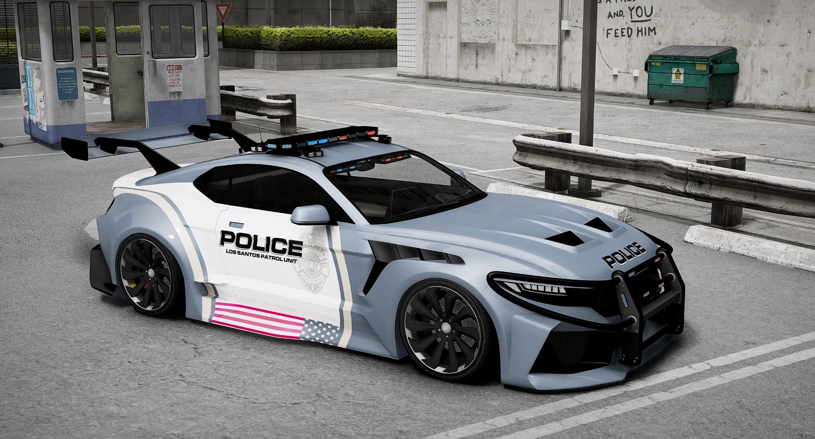 Dominator Hunter US Police - Marked / Unmarked - 4 Department Liveries