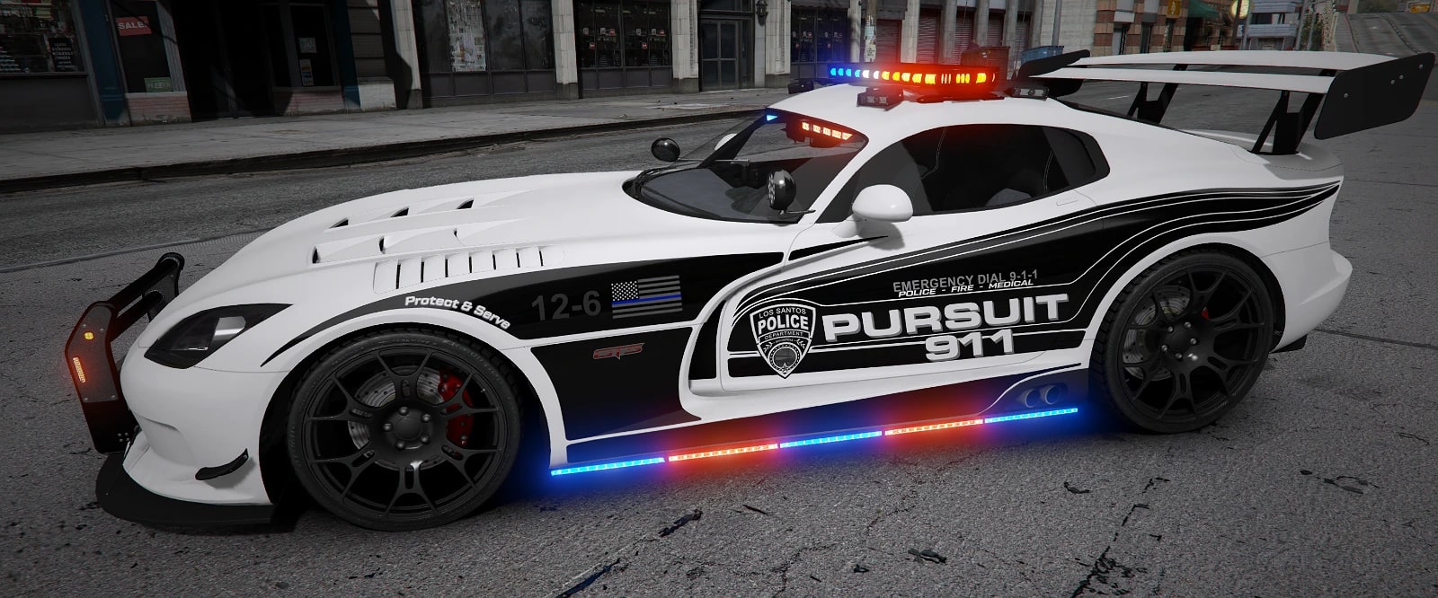 Banshee Los Santos Police - Multi Livery - NON ELS