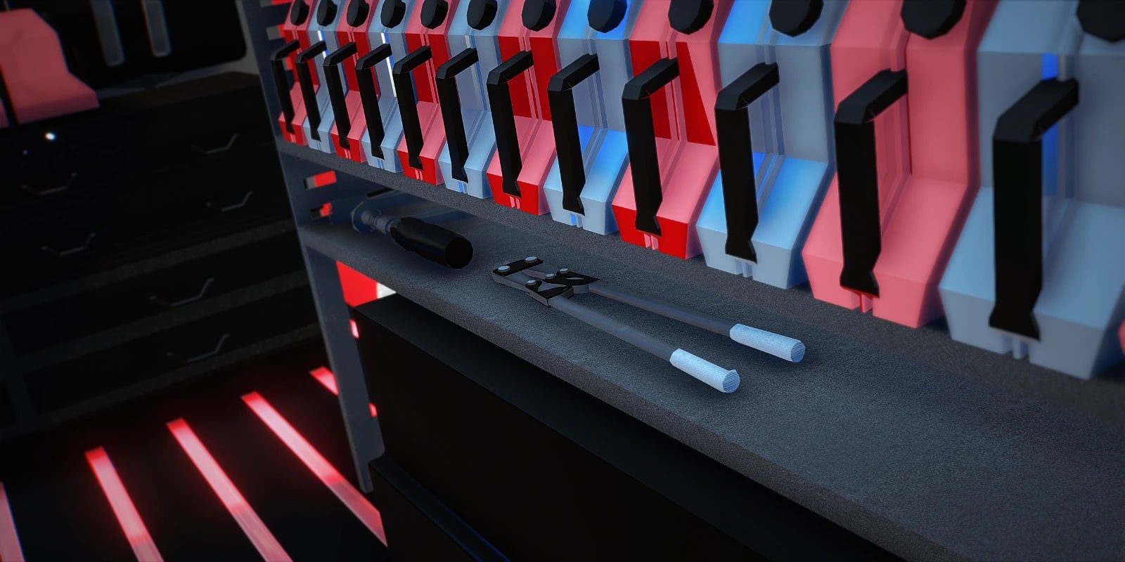 Bravado Blackline Mechanic Van - Non Els