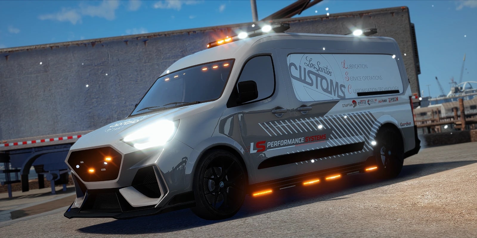 Bravado Blackline Mechanic Van - Non Els